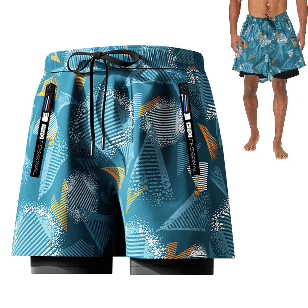 Proberos Swimming Trunk for Men Swimming Pants with Pockets for Men Elastic Double Layer Fashion Print Swimwear Shorts Sport Shorts for Men Quick Dry Outdoor Shorts for Running Swimming, 2XL Proberos Swimming Trunk for Men Swimming Pants with Pockets for Men Elastic Double Layer Fashion Print Swimwear Shorts Sport Shorts for Men Quick Dry Outdoor Shorts for Running Swimming, 2XL